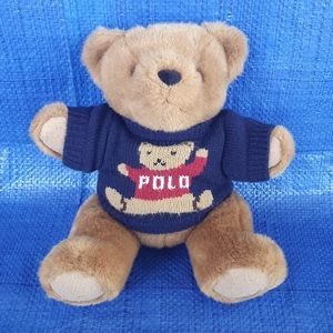 VTG 1997 Polo Ralph Lauren Bear Sweater Plush